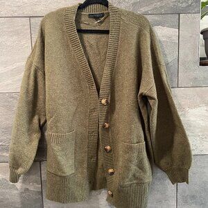 Sanctuary Cardigan Moss Green XL